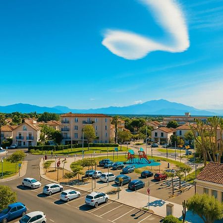 "Zen" 100M De La Plage Avec Parking, Vue Mer Et Vue Montagne Canet-en-Roussillon Luaran gambar